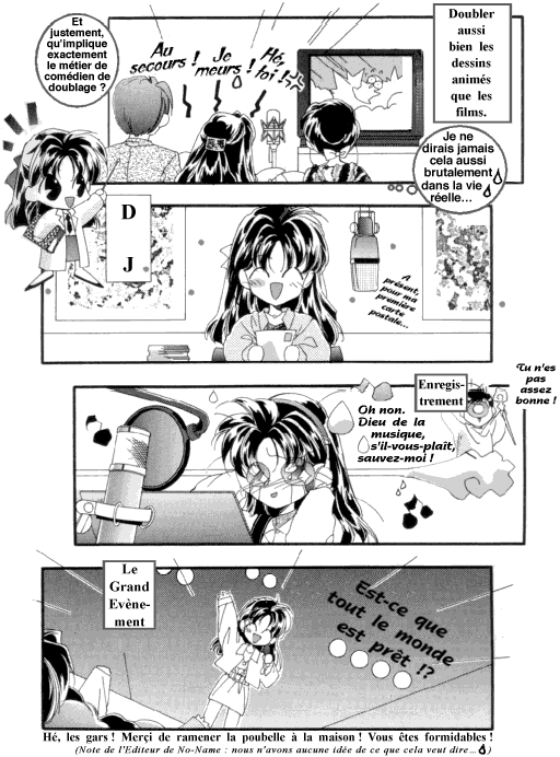 Introductory comic to Megumi's book, Ashita ga aru sa, pt 2